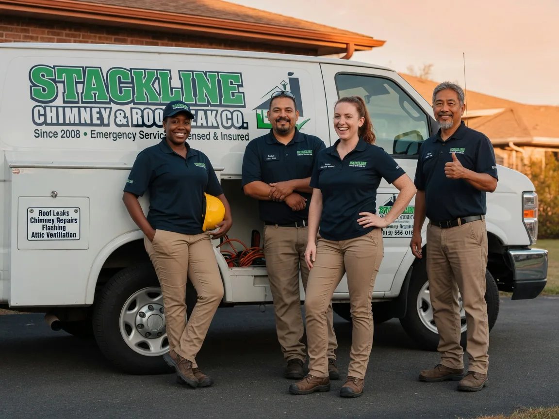 Chimney flashing repair company in Crumpler, NC
